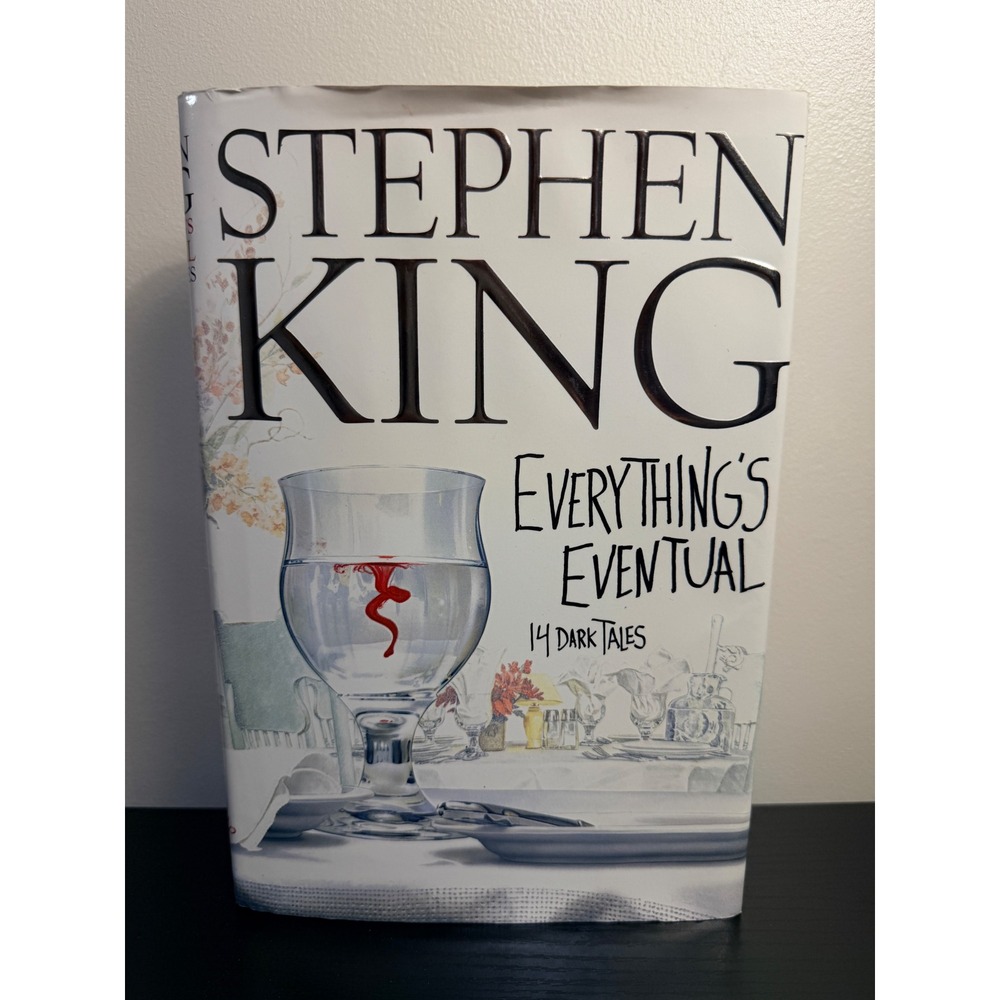 Stephen King Hardcover Everything's Eventual 14 Dark Tales White Horror Book